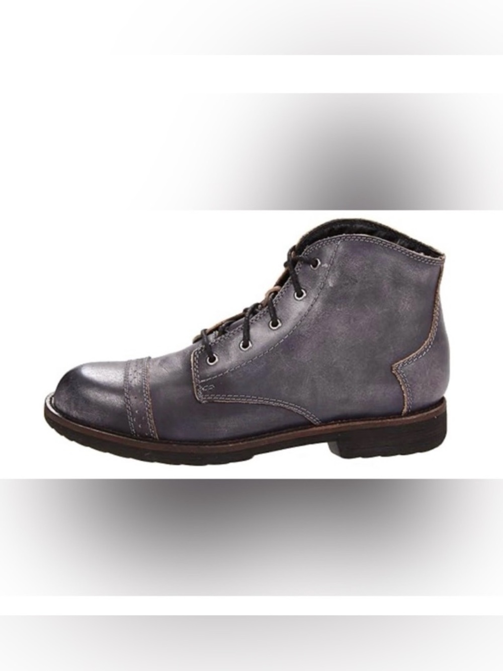 BED STU Mens Boots Sz 10 Loop Boot Cap Toe Rugged Chukka Steam Punk Shoes